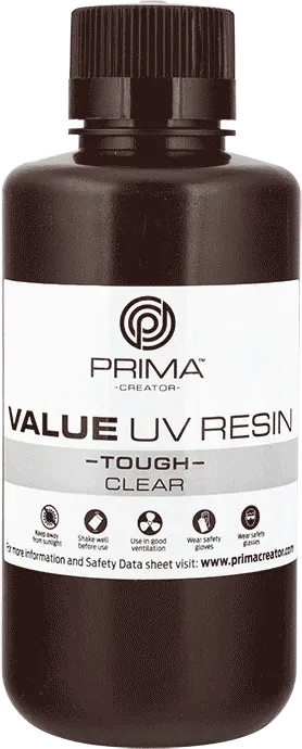 PrimaCreator Value Tough UV (ABS Like) Clear, 500g