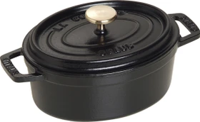 Zwilling Staub Cocotte Schmortopf oval 19.2x14.2cm 600ml schwarz