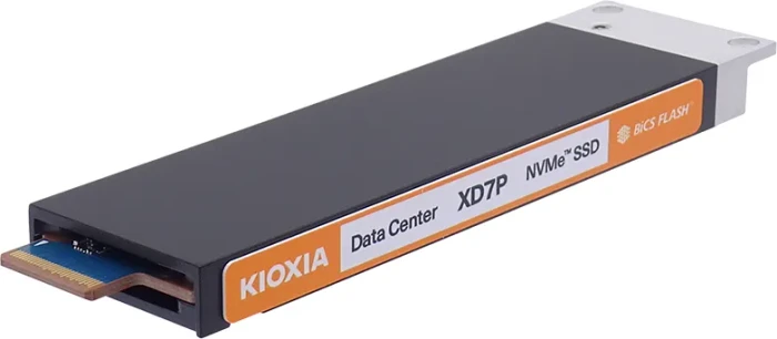 KIOXIA XD7P Data Center NVMe SSD 7.68TB, SED, M-Key / PCIe 4.0 x4