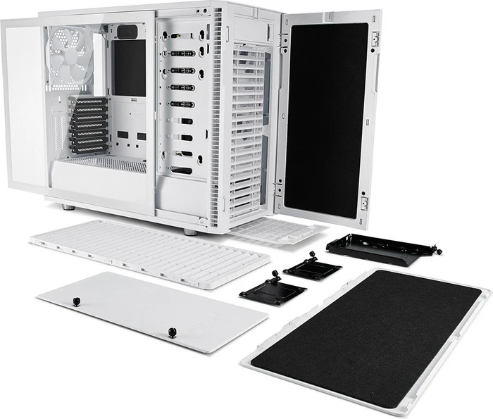 Fractal Design Define R6 White TG, Glasfenster, schallgedämmt