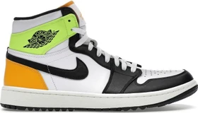 Nike Air Jordan I High G white/university gold/volt/black