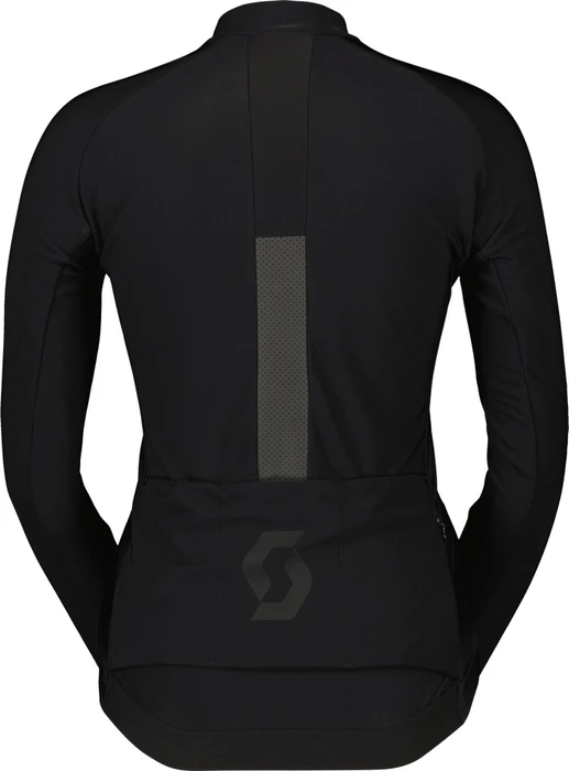 Scott RC Pro Warm Hybrid LTD Trikot langarm black/fresh green (Damen)