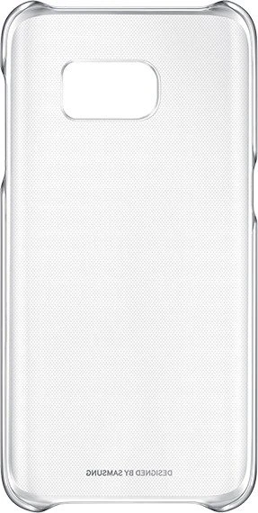 Samsung Clear Cover für Galaxy S7 silber