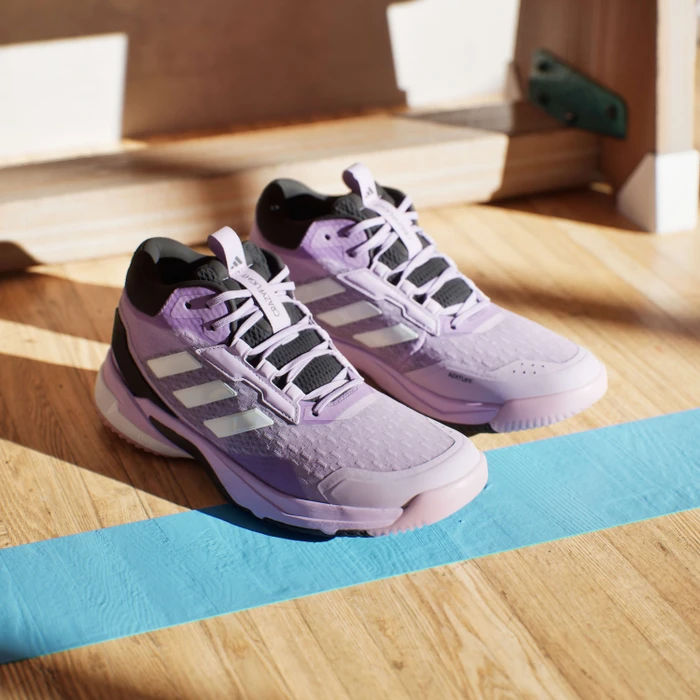 adidas Crazyflight 6 Mid power plum/zero metallic/core black (Damen)