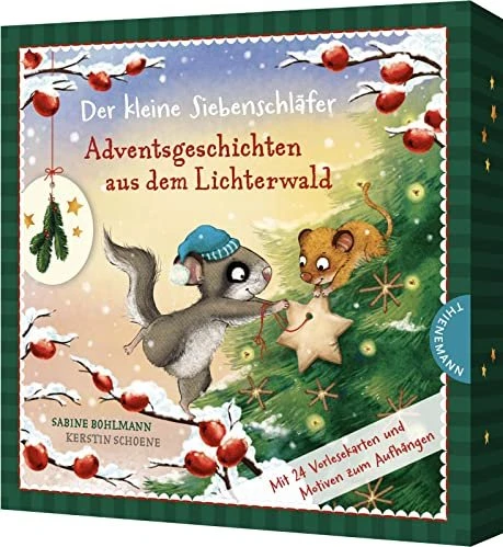 Thienemann Verlag Der kleine Siebenschläfer: Adventsgeschichten aus dem Lichterwald Adventskalender