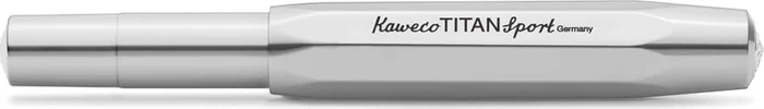 Kaweco Titan Sport silber, rechte Hand, fein