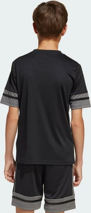 adidas Squadra 25 Trikot kurzarm black/team grey four/pure ruby (Junior)