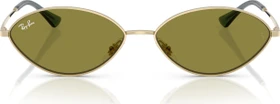 Ray-Ban RB3757 Kai Bio-Based polished pale gold/green