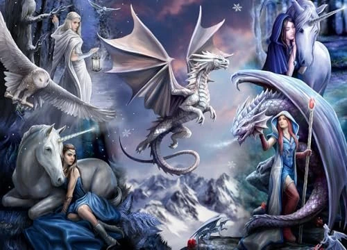 Bluebird Puzzle Anne Stokes