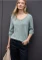 Street One V-Neck Pullover nile blue mel. (Damen) Vorschaubild