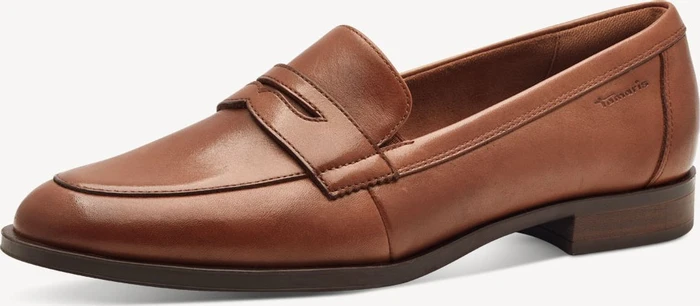 Tamaris Lederslipper braun (Damen)