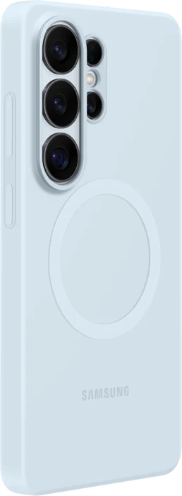 Samsung Silicone Magnet Case für Samsung Galaxy S26 Ultra light blue
