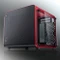 Raijintek Metis Evo TGS, rot/schwarz, Glasfenster, Mini-ITX Vorschaubild