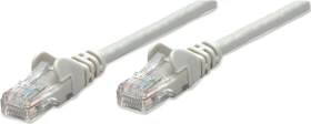 Intellinet Patchkabel, Cat5e, U/UTP, RJ-45/RJ-45, 20m, grau