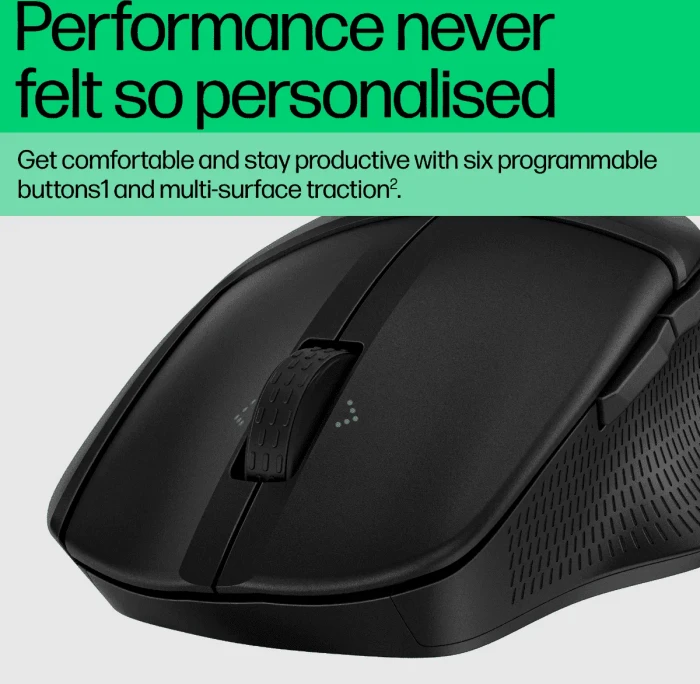 HP 480 Comfort Bluetooth Mouse schwarz, Bluetooth