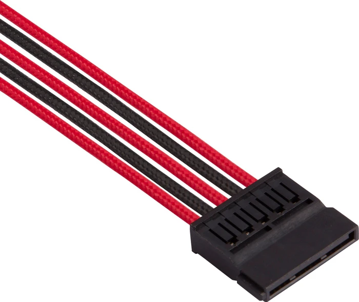 Corsair PSU Cable Kit Type 4 - Pro Kit - Gen4, schwarz/rot