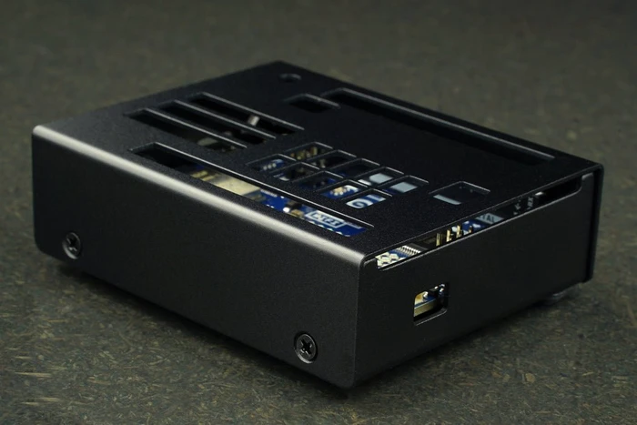 KKSB UNO R4 Aluminium Case, schwarz