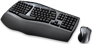 Logitech Cordless Desktop Comfort Laser, PS/2 & USB