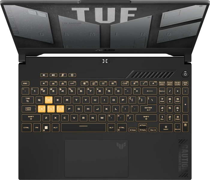 ASUS TUF Gaming F15 (2023) FX507VI-LP063W, Mecha Gray, Core i7-13620H, 16GB RAM, 1TB SSD, GeForce RTX 4070, DE