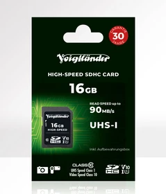Voigtländer High-Speed R90/W12 16GB, UHS-I U1, Class 10