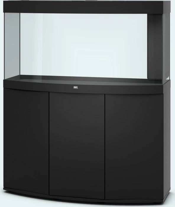 Juwel Vision 260 LED Aquarium-Set mit Unterschrank, schwarz/schwarz, 260l