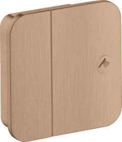 Hansgrohe AXOR One Absperrventil Unterputz brushed red gold