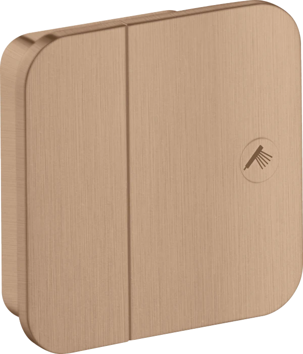 Hansgrohe AXOR One Absperrventil Unterputz brushed red gold