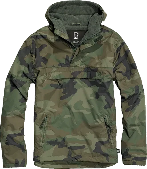 Brandit Windbreaker Anorak woodland (Herren)