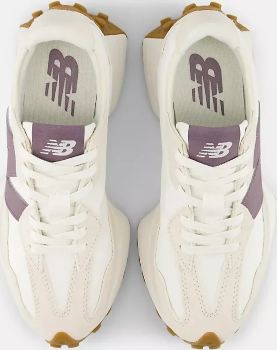 New Balance 327 linen/sea salt/dark ice wine (Damen)