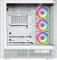 Modecom Volcano AQ500 ARGB White, Glasfenster Vorschaubild