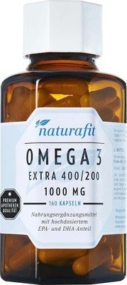 naturafit Omega 3 extra 400/200 Kapseln, 160 Stück