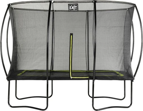 Exit Toys Silhouette mit Sicherheitsnetz 214x305cm Trampolin grün