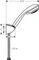 Hansgrohe Crometta 85 Brausehalterset Vario mit Brauseschlauch 125cm chrom Vorschaubild