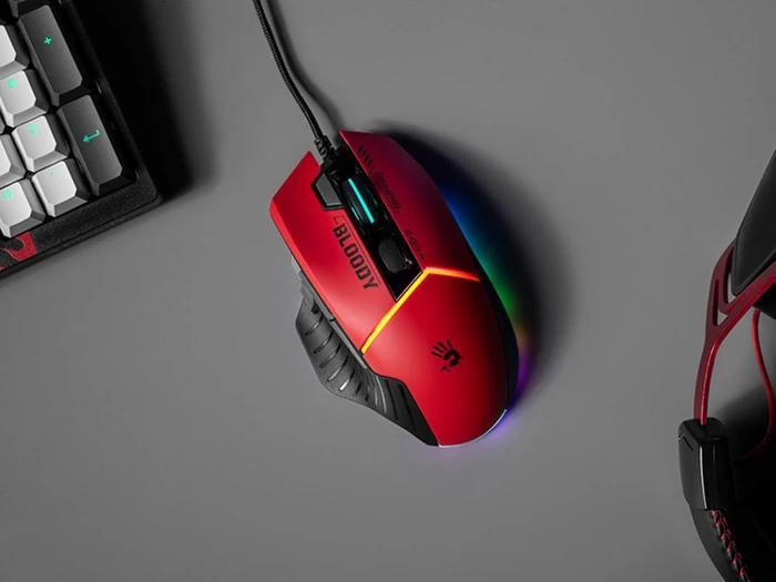 A4Tech Bloody W95 MAX Gaming Mouse Sports Red, USB