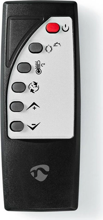 Nedis HTPL20FBK Glas Standkonvektor