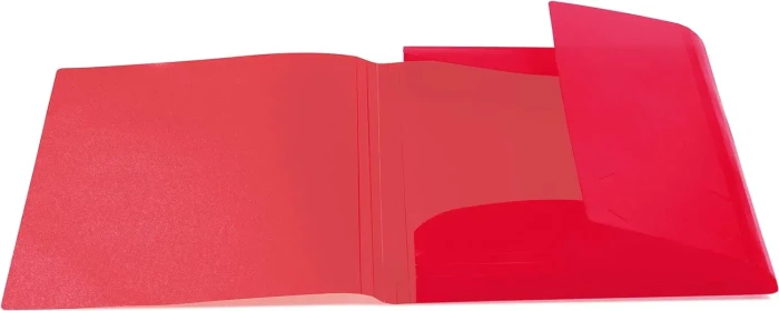 Herma Sammelmappe, A4, rot/transparent, 3er-Pack