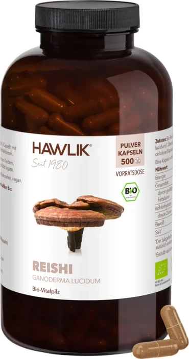 Hawlik Reishi Pulver Kapseln