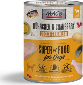 MAC's Dog Hühnchen und Cranberry, 4.80kg (6x 800g)