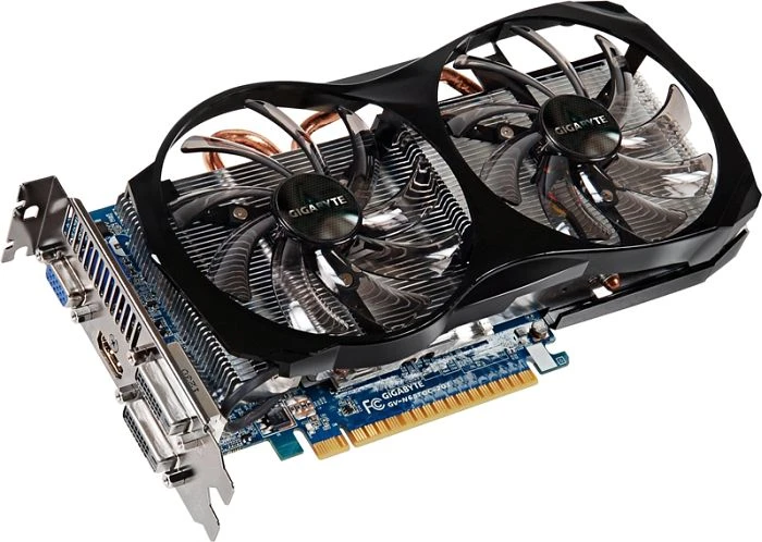 GIGABYTE GeForce GTX 650 Ti Windforce 2X, 2GB GDDR5, VGA, 2x DVI, HDMI