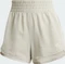 adidas Pacer Training 3-Streifen Woven High-Rise Trainingshose kurz wonder alumina mel/beige (Damen) Vorschaubild