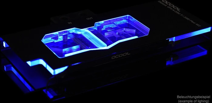 Alphacool Eisblock GPX-N Acryl NVIDIA RTX 2080/2080Ti M02 mit Backplate, schwarz