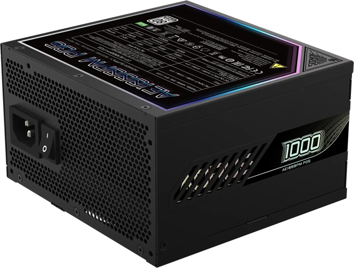 GIGABYTE AORUS Elite Platinum P1000W 1000W, ATX 3.1, Rev. 1.1