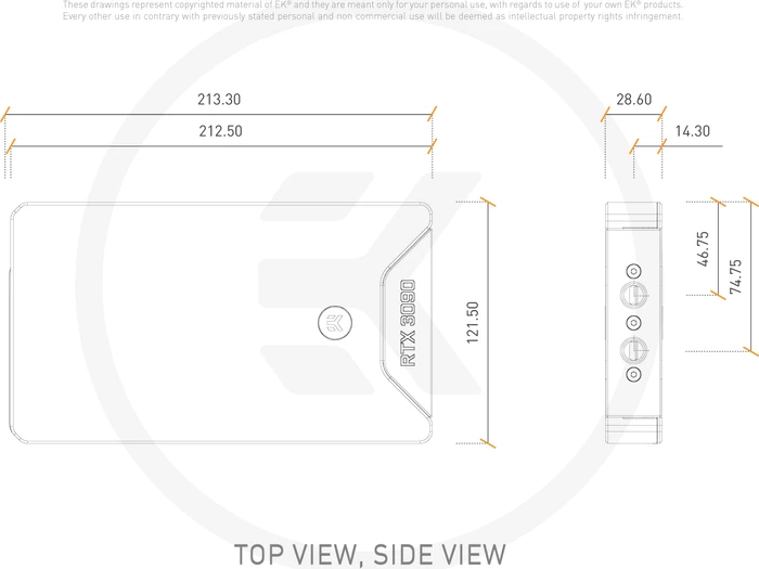 EK Water Blocks Quantum Line EK-Quantum Vector FE RTX 3090 D-RGB, Black Special Edition, Full Metal