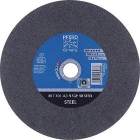 Pferd 100 T 400-4.3 N SGP HD STEEL/40.0 Trennscheibe, 400x4.3x40mm, 10 Stück