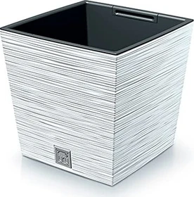 Prosperplast Furu Square Low 24x24cm weiß
