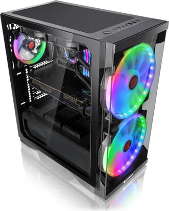 Raijintek Silenos Pro, Glasfenster