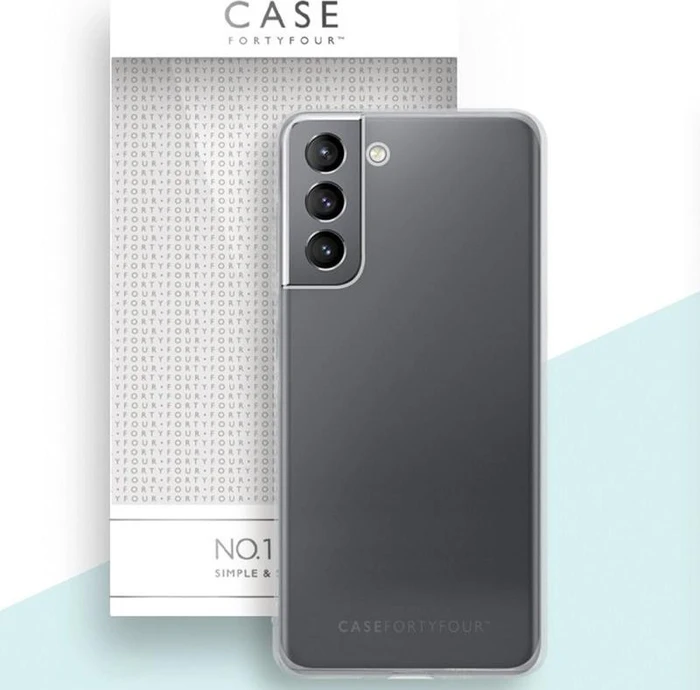 Case FortyFour No. 1 für Samsung Galaxy S21 FE transparent