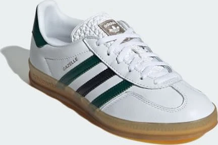 adidas Gazelle Indoor cloud white/collegiate green/core black (Herren)