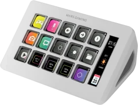 Mars Gaming MSD-ONE Control Panel, weiß, USB-C