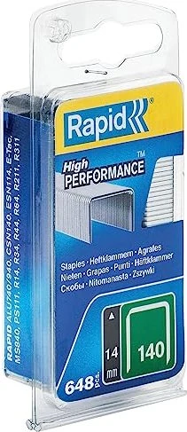 Rapid Typ 140 Tacker-Klammern, 12mm, 648 Stück